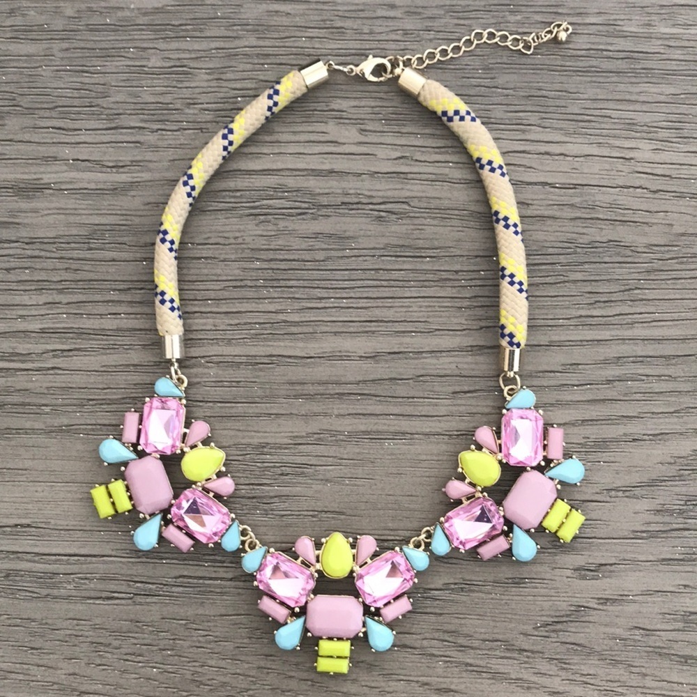 Candy colored necklace